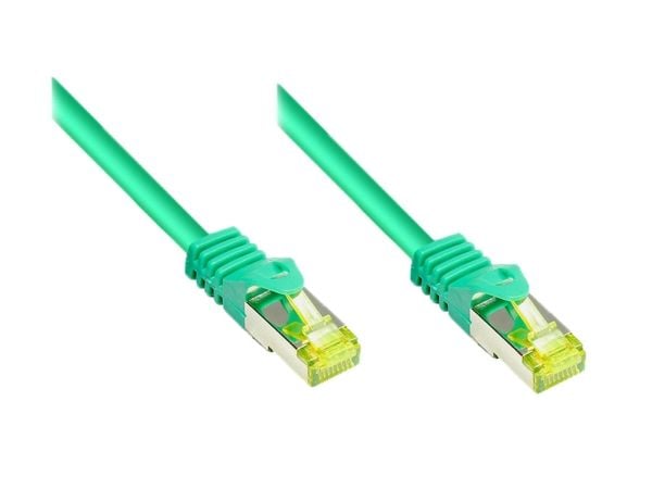 Alcasa Cat7 15m, 15 m, Cat7, S/FTP (S-STP), RJ-45, RJ-45, Grønn