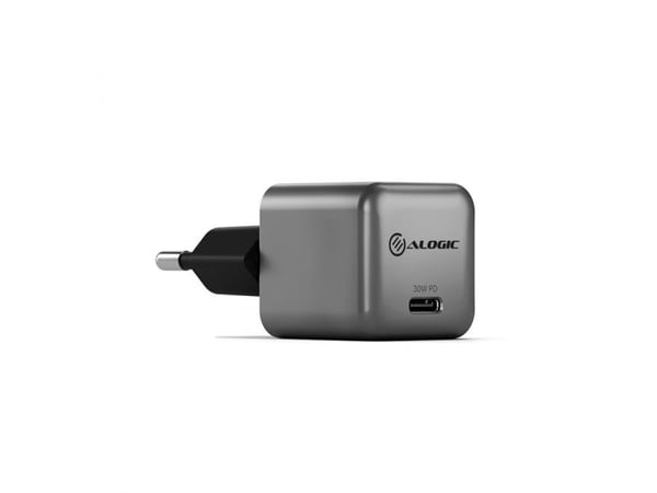 ALOGIC WCG1X30SGR-EU mobiililaitelaturi musta - harmaa sisätiloissa (WCG1X30SGR-EU)
