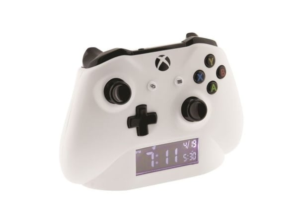 Paladone XBOX, Digitaalinen herätyskello, Xbox, Suorakulmio, Valkoinen, 12/24t, Ei sukupuolirajoitusta