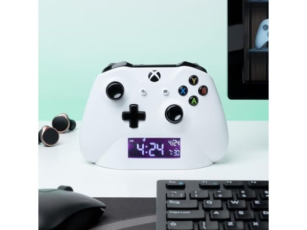 Paladone XBOX, Digital vekkerklokke, Xbox, Rektangel, Hvit, 12/24h, Alle kjønn