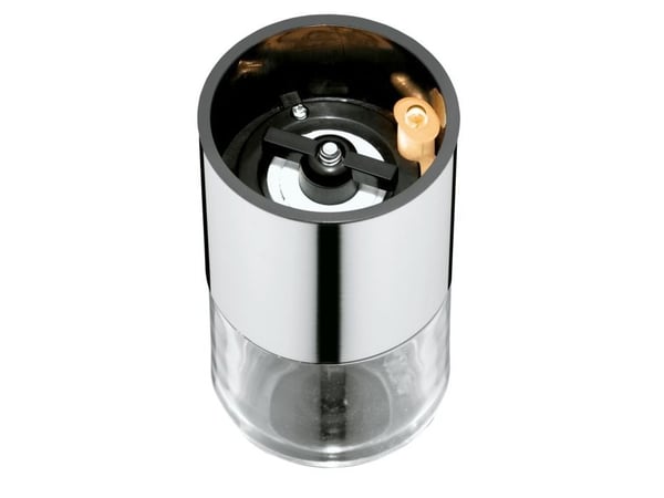 WMF 4000530582690, Salt- og pepperkvern, Rustfritt stål, Gjennomsiktig, Keramisk, Pepper, Salt