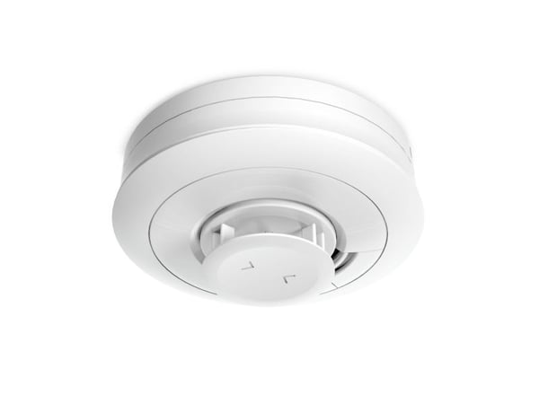 Ei Electronics Ei630W, Fast temperatur varmeføler, Trådløs, Flate-montert, Hvit, 85 dB, IP20