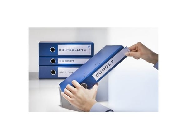 Avery - Hevearmetikett - for A4 (210 x 297 mm) - hvit (en pakke 225)