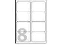 Avery - Hvit - 99.1 x 67.7 mm 2000 etikett(er) (250 ark x 8) adresselapper