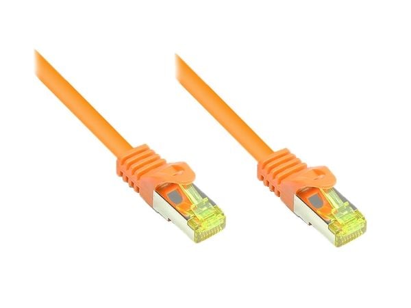 Alcasa 25m Cat7 RJ-45, Cat7, S/FTP (S-STP), RJ-45, RJ-45, Oransje