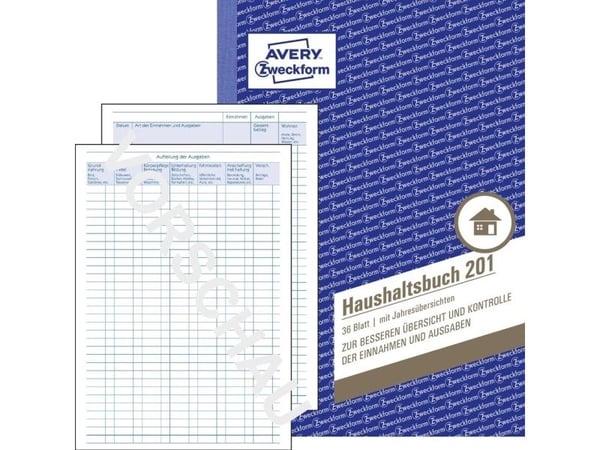 Avery 201, Hvit, Fotoark kartong, A5, 148 x 210 mm, 36 sider, 1 stykker