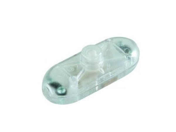 Bachmann 924.259, Painikekytkin, 1P, Läpinäkyvä, 250 V, 81 mm, 32 mm