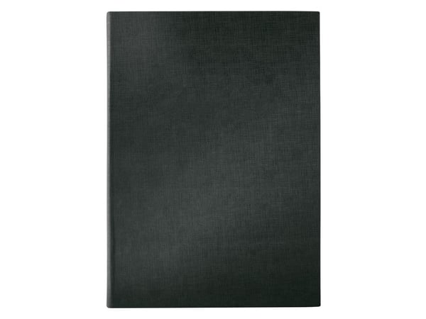 Sigel SM110, A4 (210x297 mm), Nahka, Liinavaate, Muovi, Musta, Muotokuva, 8 arkkia, 2 taskua