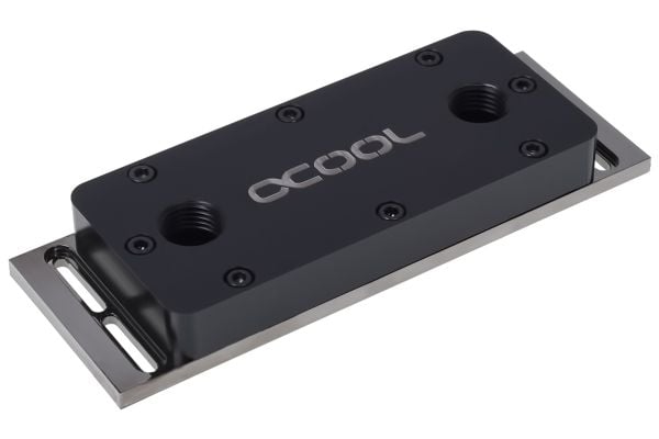 Alphacool 8745477, Musta, nikkeli, muovi, naaras, 1/4", 127.5 mm, 45.2 mm, 45.2 mm