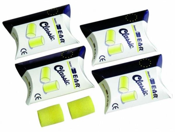 Cimco 140279, Gjenbrukbar øreplugg, Gult, 28 dB, Skum, Boks