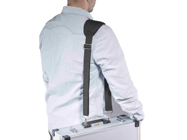 Allit AluPlus Strap 140, Universell, Tekstil, Svart, Hekte, 140 cm, 83 cm