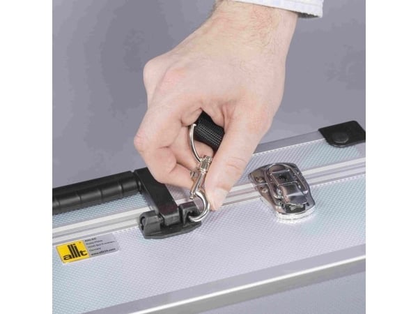 Allit AluPlus Strap 140, Universell, Tekstil, Svart, Hekte, 140 cm, 83 cm
