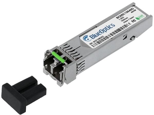 BlueOptics SFP-ZX-40-BO, Fiber optisk, 1250 Mbit/s, SFP, SFP, EX, 40000 m