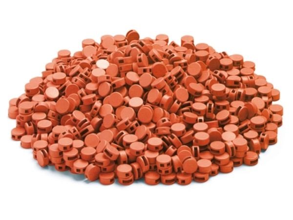 Cimco 140742, Brikkebærer, Oransje, Termoplastisk elastomer (TPE), 1 cm, 1000 stykker