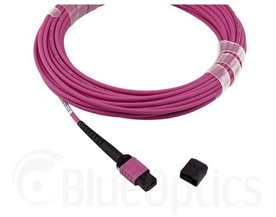 BlueOptics EMC CBL-MPO12-4LC-OM4-7M, 7,5 m, OM4, MPO, 4x LC