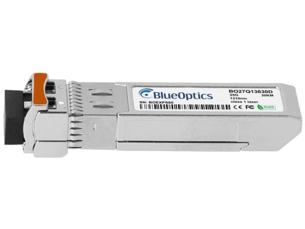 BlueOptics SFP28-25G-ERL-30-AL-BO, Fiber optisk, 25000 Mbit/s, SFP28, LC, 30000 m, 1310 nm
