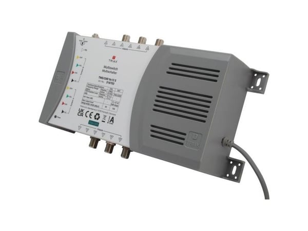 Triax TMS/CKR 9x12 S, 5 innganger, 12 utganger, 5 - 862 MHz, 950 - 2200 MHz, 10 dB, 10 dB
