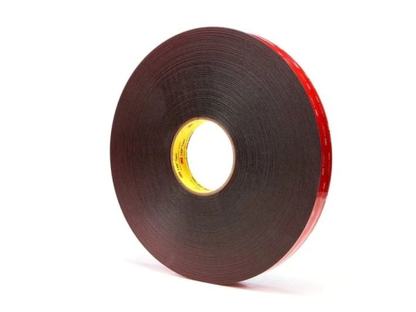 3M 7100211822, musta, keraaminen, metalli, polykarbonaatti, polypropeeni, puu, 33 m, 25 mm, 0,6 mm, 0,6 mm