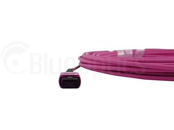 BlueOptics CBL-MPO12-4LC-OM4-15M-BO, 15 m, OM4, MPO, 4x LC