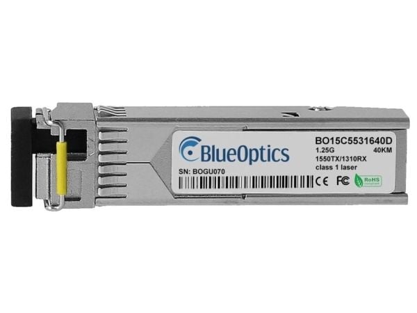 BlueOptics 942 209-002-BO, Fiber optisk, 1250 Mbit/s, SFP, LC (UPC), 9/125 µm, 40000 m
