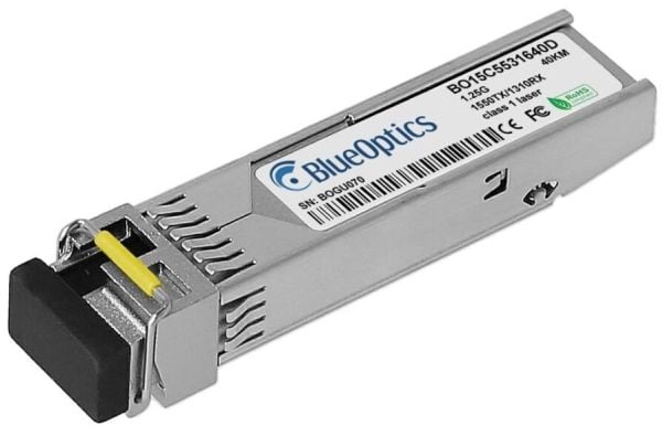 BlueOptics 942 209-002-BO, Fiber optisk, 1250 Mbit/s, SFP, LC (UPC), 9/125 µm, 40000 m