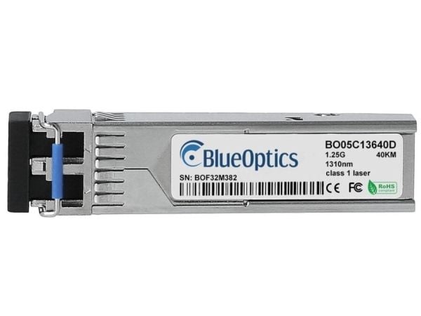 BlueOptics AT-SPFX30/I-BO, Fiber optisk, 1250 Mbit/s, SFP, LC (UPC), 9/125 µm, 40000 m