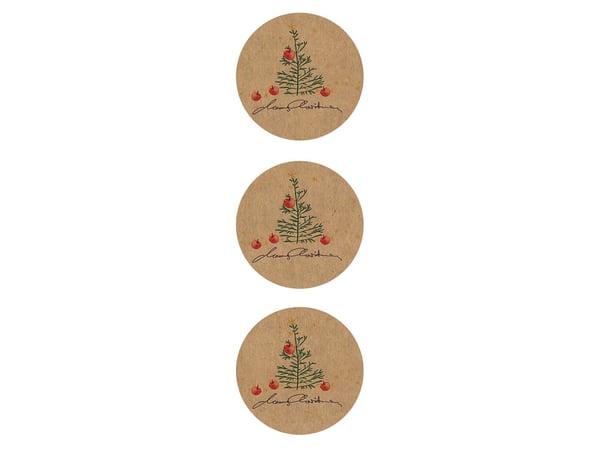 Sigel CS123, Beige, Vihreä, Punainen, Joulu, Poika/tyttö, 47 mm, 47 mm, 200 kpl