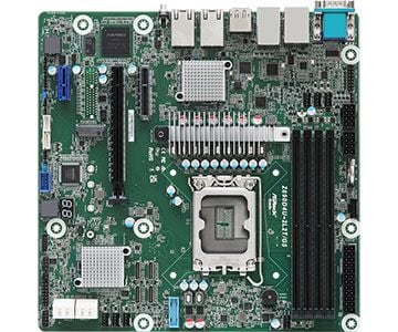 ASRock Rack Z690D4U-2L2T/G5 - Hovedkort - micro ATX - LGA1700-sokkel - Z690 Chipset - USB 3.2 Gen 1 - 2 x 10 Gigabit LAN, 2 x Gigabit LAN - innbygd...
