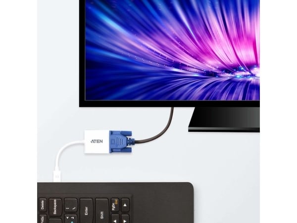 ATEN VC920 - Videotransformator - DisplayPort - VGA - for P/N: VE3912T-AT-E, VE901T-AT-E