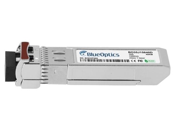 BlueOptics 942 209-002-BO, Fiber optisk, 10000 Mbit/s, SFP+, LC (UPC), 9/125 µm, 40000 m