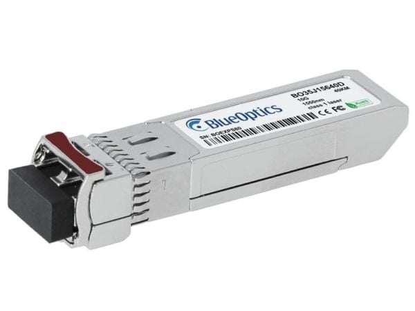 BlueOptics 942 209-002-BO, Fiber optisk, 10000 Mbit/s, SFP+, LC (UPC), 9/125 µm, 40000 m