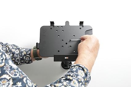Brodit 710320, Plate / UMPC, Passiv holder, Bil/innendørs, Sort