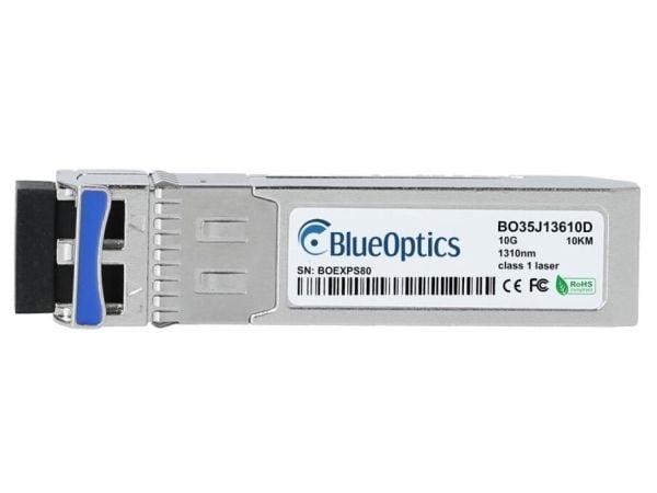 BlueOptics 500406-001-BO, Fiber optisk, 10000 Mbit/s, SFP+, LC (UPC), 9/125 µm, 10000 m