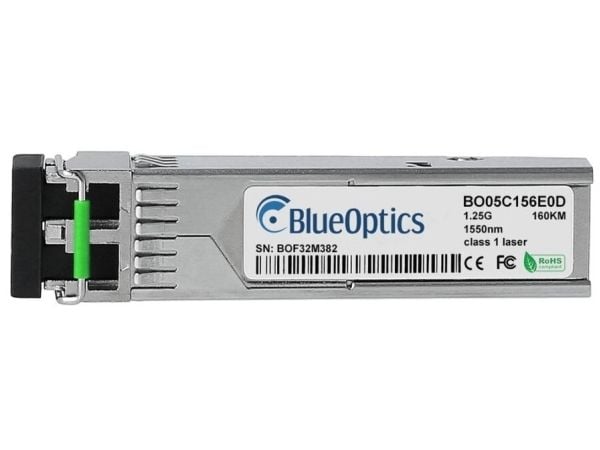 BlueOptics 942 119-001-BO, Fiberoptisk, 1250 Mbit/s, SFP, LC (UPC), 9/125 µm, 160000 m