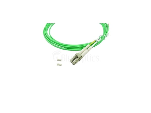 BlueOptics Duplex fiberoptisk patchledning, LC-UPC/LC-UPC beige, 2,5 meter, multimodus G50/125µm, OM5, inngangstap: under 0,2dB, merkefiber, LSZH l...