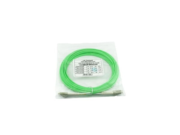 BlueOptics Duplex fiberoptisk patchledning, LC-UPC/LC-UPC beige, 2,5 meter, multimodus G50/125µm, OM5, inngangstap: under 0,2dB, merkefiber, LSZH l...