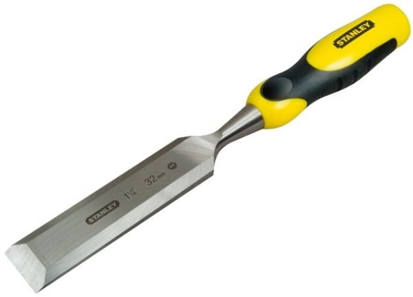 Stanley 0-16-892, Fasad kant, Kolstål, Svart, Gul, Mjukt grepp, 40 mm, 16,6 cm