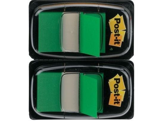 3M 680-G2EU, Vihreä, 100 arkkia, 25 mm, 43 mm, 100 kpl