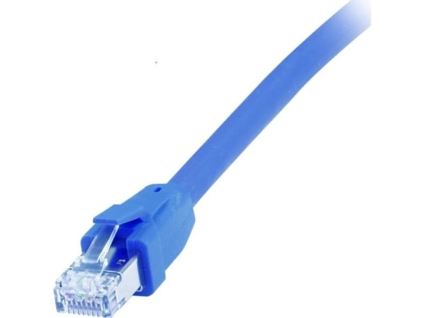 Equip 608037, 0,5 m, Cat8.1, S/FTP (S-STP), RJ-45, RJ-45, Blå