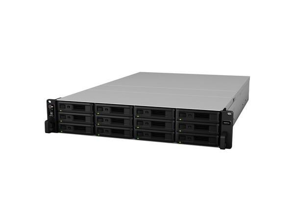 Synology RackStation RS3618XS - NAS-server - 12 brønner - 144 TB - kan monteres i rack - SATA 6Gb/s - HDD 12 TB x 12 - RAID 0, 1, 5, 6, 10, JBOD, R...