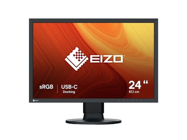 EIZO ColorEdge CS2400R, 61,2 cm (24.1"), 1920 x 1200 pikseliä, WUXGA, LCD, 14 ms, Musta