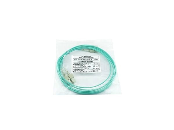 Yhteensopiva Corning 575702T512000002M BlueOptics duplex-kuituoptiikkakaapeli, SC-UPC/SC-UPC beige, 2 metriä, monimuotokaapeli, G50/125µm OM3, sisä...