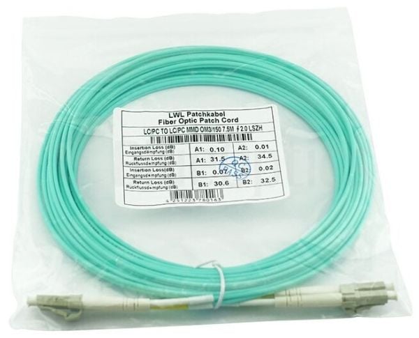 BlueOptics 050502T512000005M, 5 m, LC/UPC, OM3, 2x LC, 2x LC
