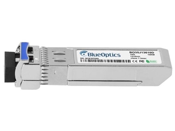 BlueOptics D4D9X-BO, Fiber optisk, 10000 Mbit/s, SFP+, LC (UPC), 9/125 µm, 10000 m