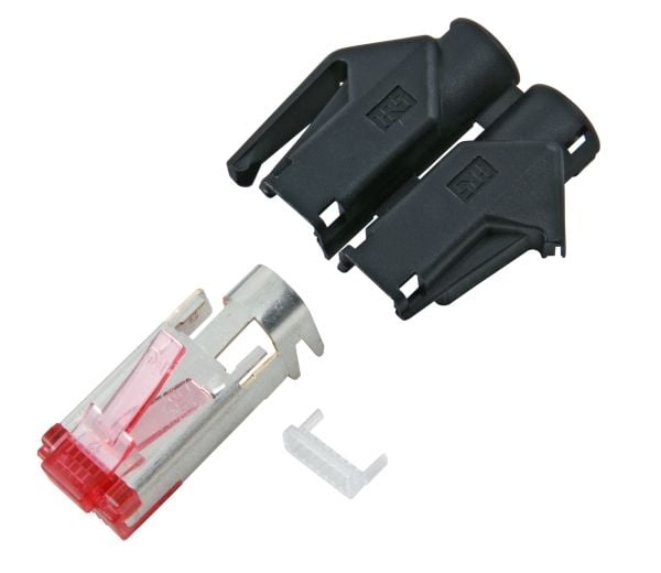 Hirose Valmistaja Hirose RJ45-Hirose pistoke STP TM21 musta 50 kpl 3 elementtiä Kat. ( H7641.4-50 )