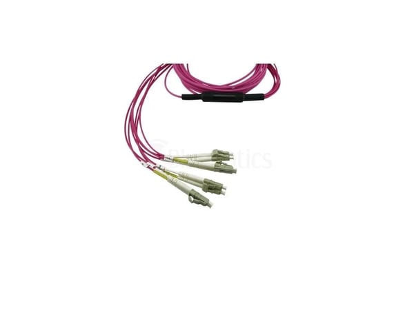 BlueOptics 3HE13896AA-15-BO, 15 m, MPO/UPC, OM4, MPO, 4x LC