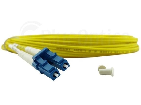 Kompatibel Corning 047202G512000007.5M BlueOptics Duplex fiberoptisk patchkabel, LC-UPC/SC-UPC beige, 7,5 meter, enkeltmodus, E9/125µm G.657.A1, in...