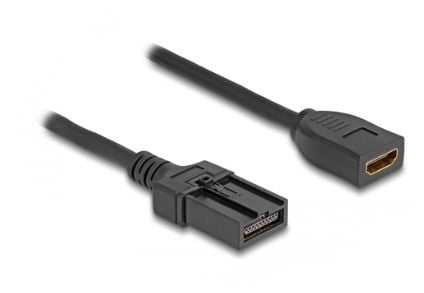 DeLOCK 87905, 3 m, HDMI-tyyppi A (vakio), HDMI Type E, 18 Gbit/s, Musta