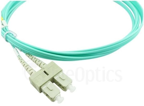 Kompatibel Corning 055702T512000007.5M BlueOptics Dupleks fiberoptisk patchkabel, LC-UPC/SC-UPC beige, 7,5 meter, multimodus, G50/125µm OM3, inngan...