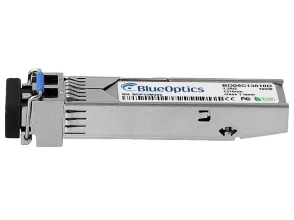 BlueOptics MOD-SFP-GE-LX10-BO, Fiber optisk, 1250 Mbit/s, SFP, LC, 10000 m, 1310 nm